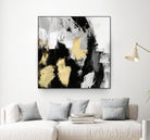 Neutral Gold Collage I by Victoria Borges on GIANT ART - gold abstract abstract