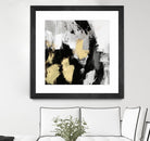 Neutral Gold Collage I by Victoria Borges on GIANT ART - gold abstract abstract