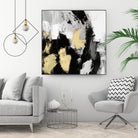 Neutral Gold Collage I by Victoria Borges on GIANT ART - gold abstract abstract