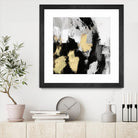 Neutral Gold Collage I by Victoria Borges on GIANT ART - gold abstract abstract
