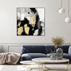 Neutral Gold Collage I by Victoria Borges on GIANT ART - gold abstract abstract