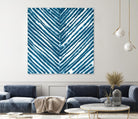 Slats III by Jenna Guthrie on GIANT ART - blue abstract abstract