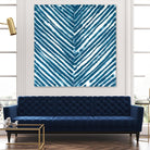 Slats III by Jenna Guthrie on GIANT ART - blue abstract abstract
