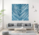 Slats III by Jenna Guthrie on GIANT ART - blue abstract abstract