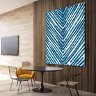 Slats III by Jenna Guthrie on GIANT ART - blue abstract abstract