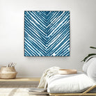 Slats III by Jenna Guthrie on GIANT ART - blue abstract abstract