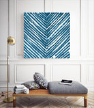 Slats III by Jenna Guthrie on GIANT ART - blue abstract abstract