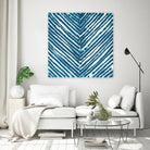Slats III by Jenna Guthrie on GIANT ART - blue abstract abstract