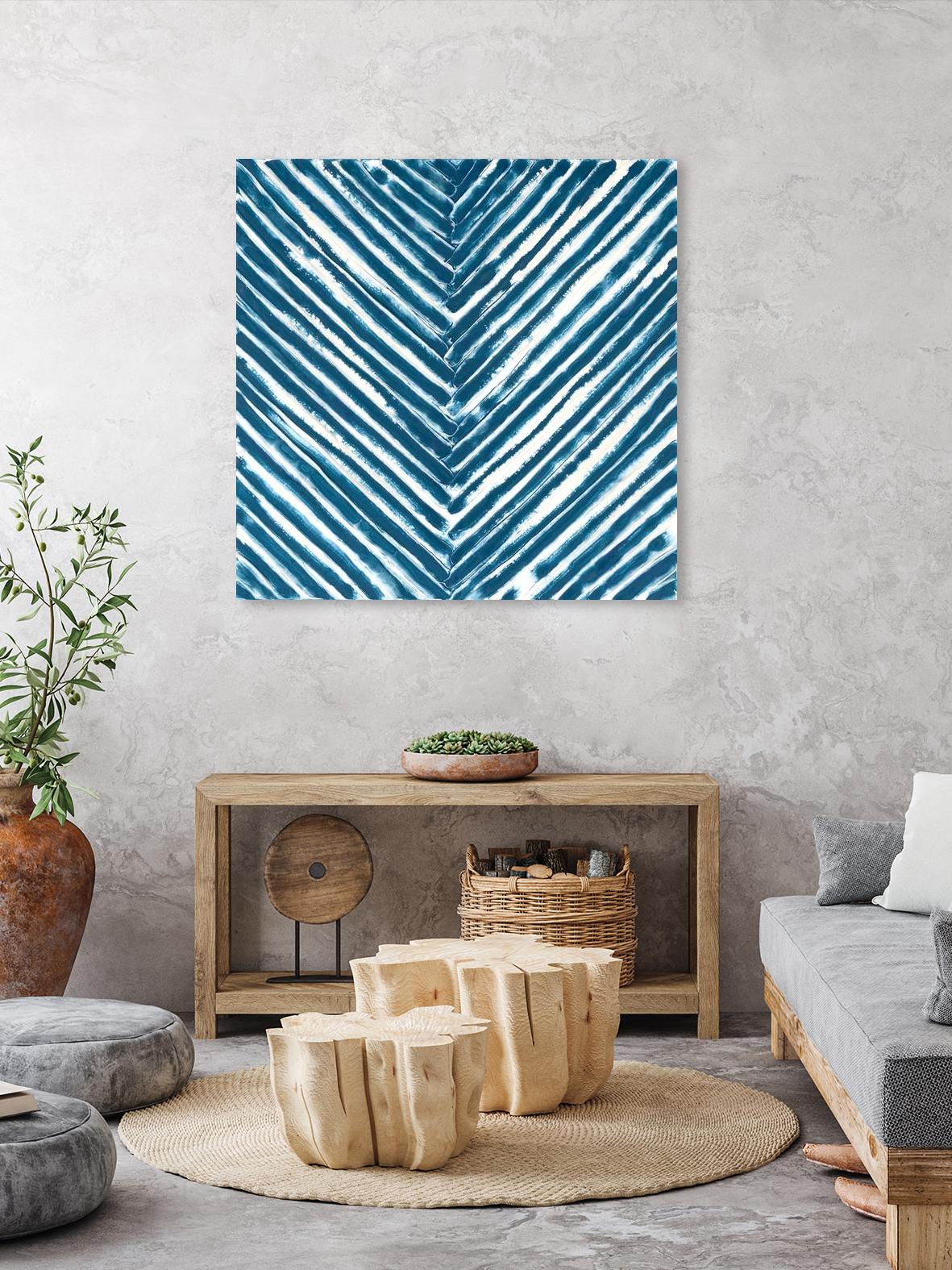 Slats III by Jenna Guthrie on GIANT ART - blue abstract abstract