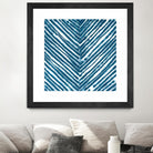 Slats III by Jenna Guthrie on GIANT ART - blue abstract abstract