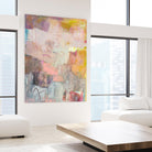 Lann II by Sue Jachimiec on GIANT ART - pink abstract abstract