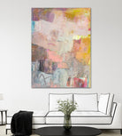 Lann II by Sue Jachimiec on GIANT ART - pink abstract abstract