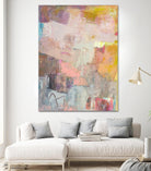 Lann II by Sue Jachimiec on GIANT ART - pink abstract abstract
