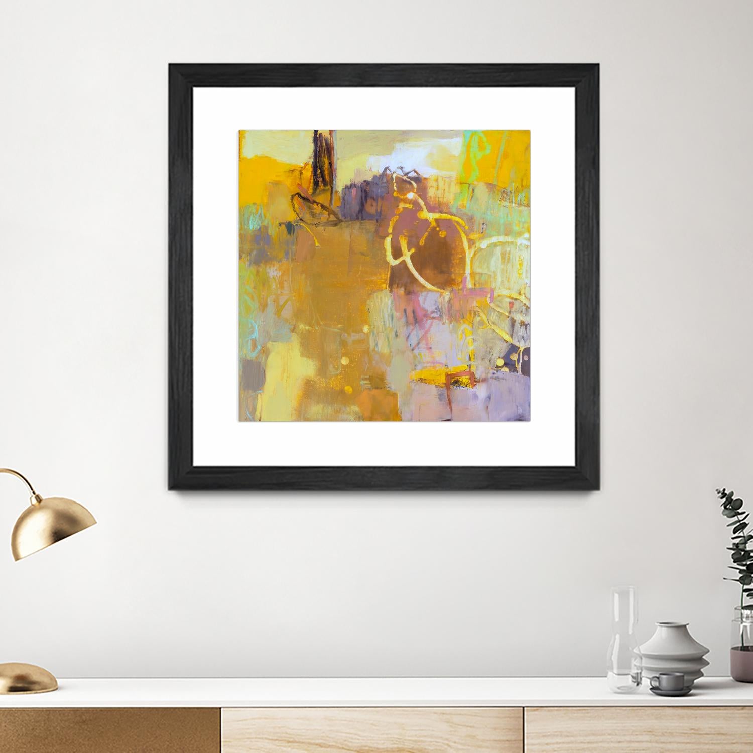 Maez I by Sue Jachimiec on GIANT ART - pink abstract abstract