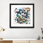 Pollock's Party II by Jodi Fuchs on GIANT ART - orange abstract abstract