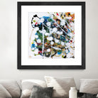 Pollock's Party II by Jodi Fuchs on GIANT ART - orange abstract abstract