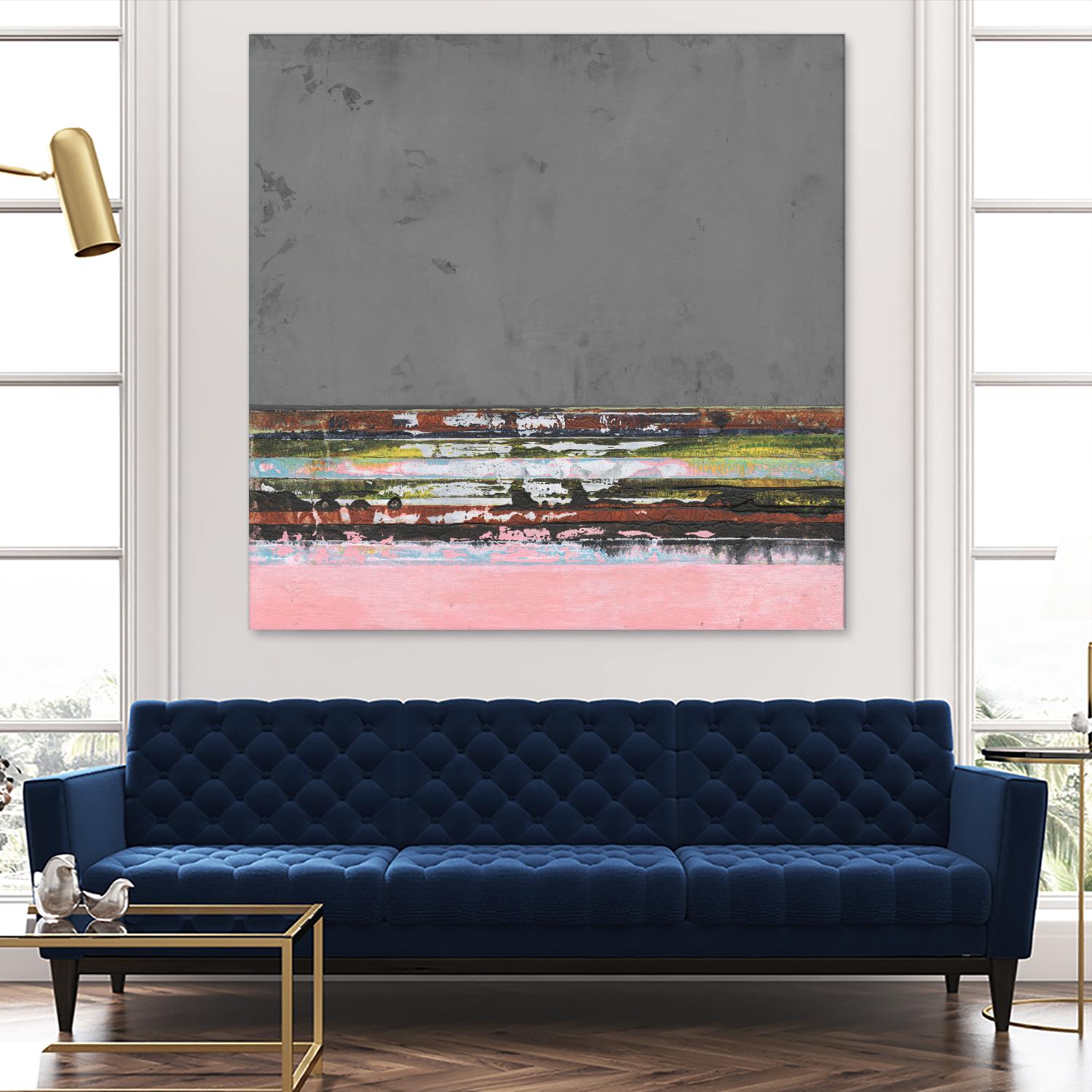 Surreal Horizons I by Jodi Fuchs on GIANT ART - red abstract abstract