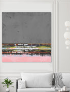 Surreal Horizons I by Jodi Fuchs on GIANT ART - red abstract abstract