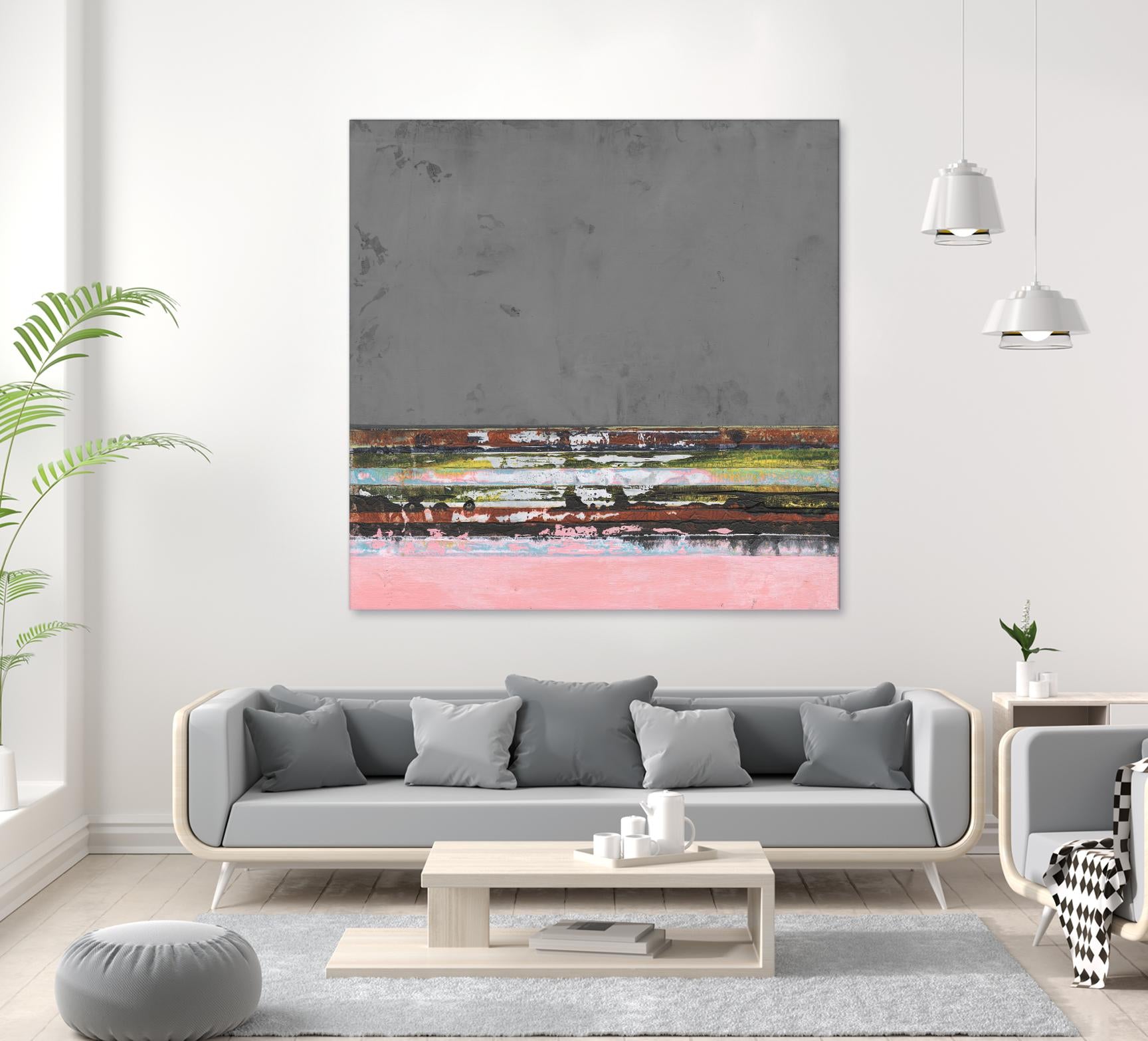 Surreal Horizons I by Jodi Fuchs on GIANT ART - red abstract abstract