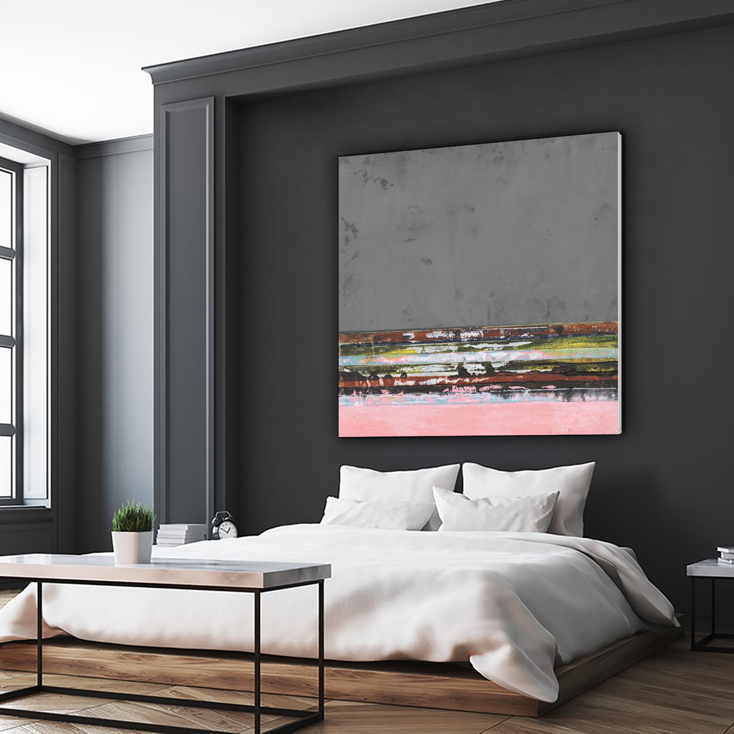 Surreal Horizons I by Jodi Fuchs on GIANT ART - red abstract abstract