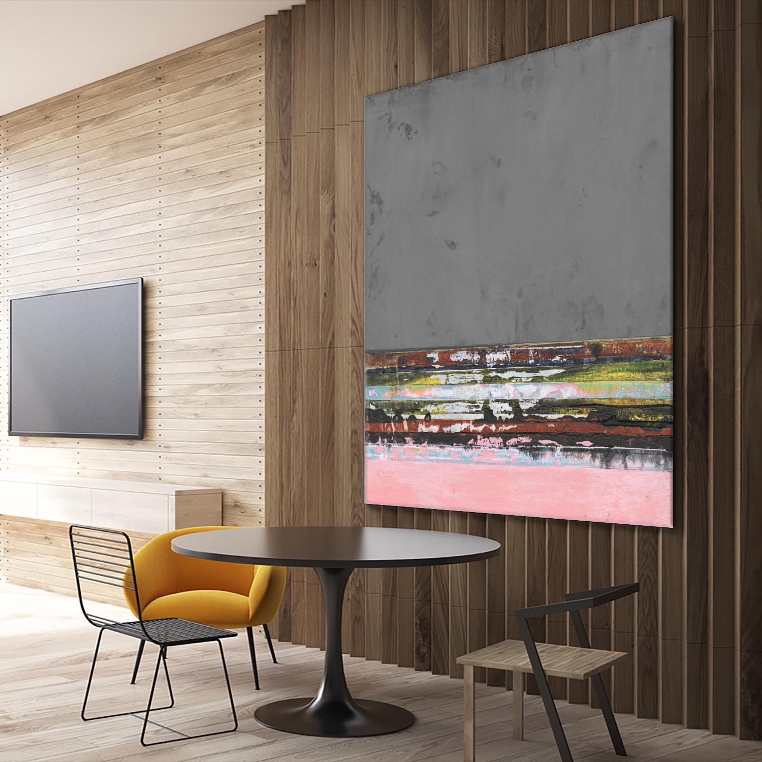 Surreal Horizons I by Jodi Fuchs on GIANT ART - red abstract abstract