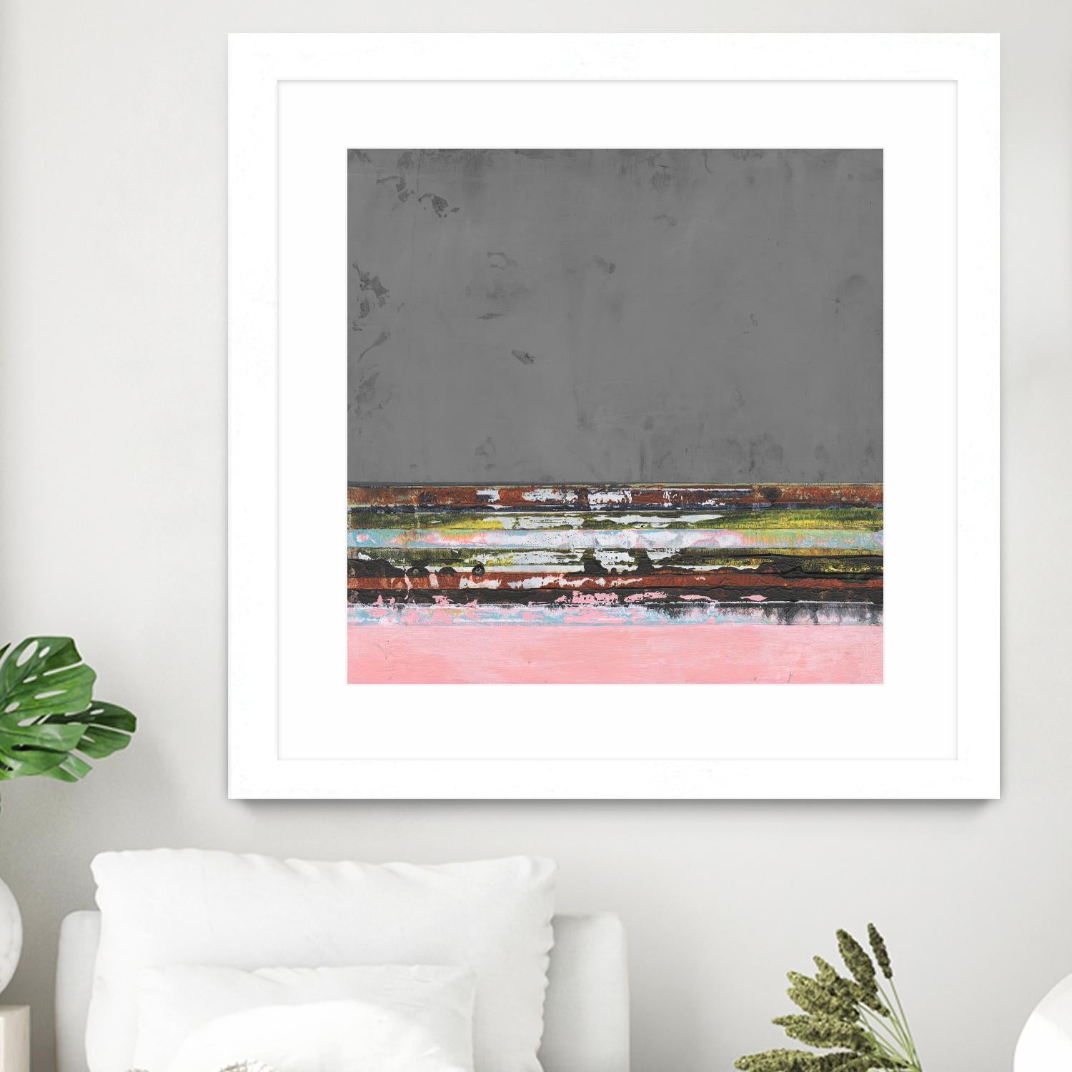 Surreal Horizons I by Jodi Fuchs on GIANT ART - red abstract abstract