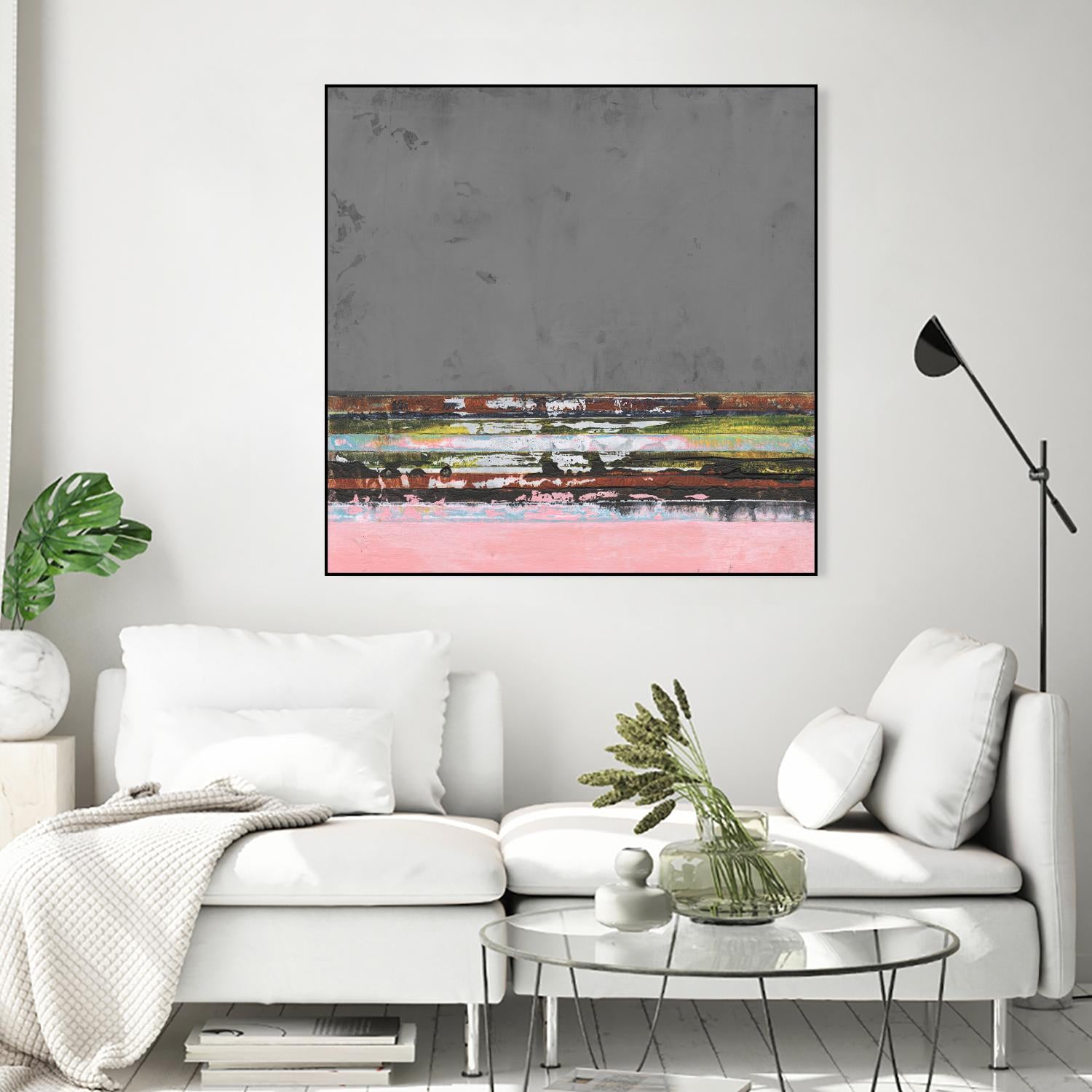 Surreal Horizons I by Jodi Fuchs on GIANT ART - red abstract abstract