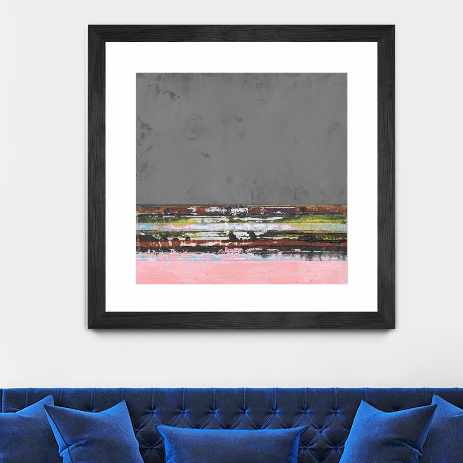 Surreal Horizons I by Jodi Fuchs on GIANT ART - red abstract abstract