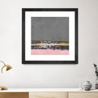 Surreal Horizons I by Jodi Fuchs on GIANT ART - red abstract abstract