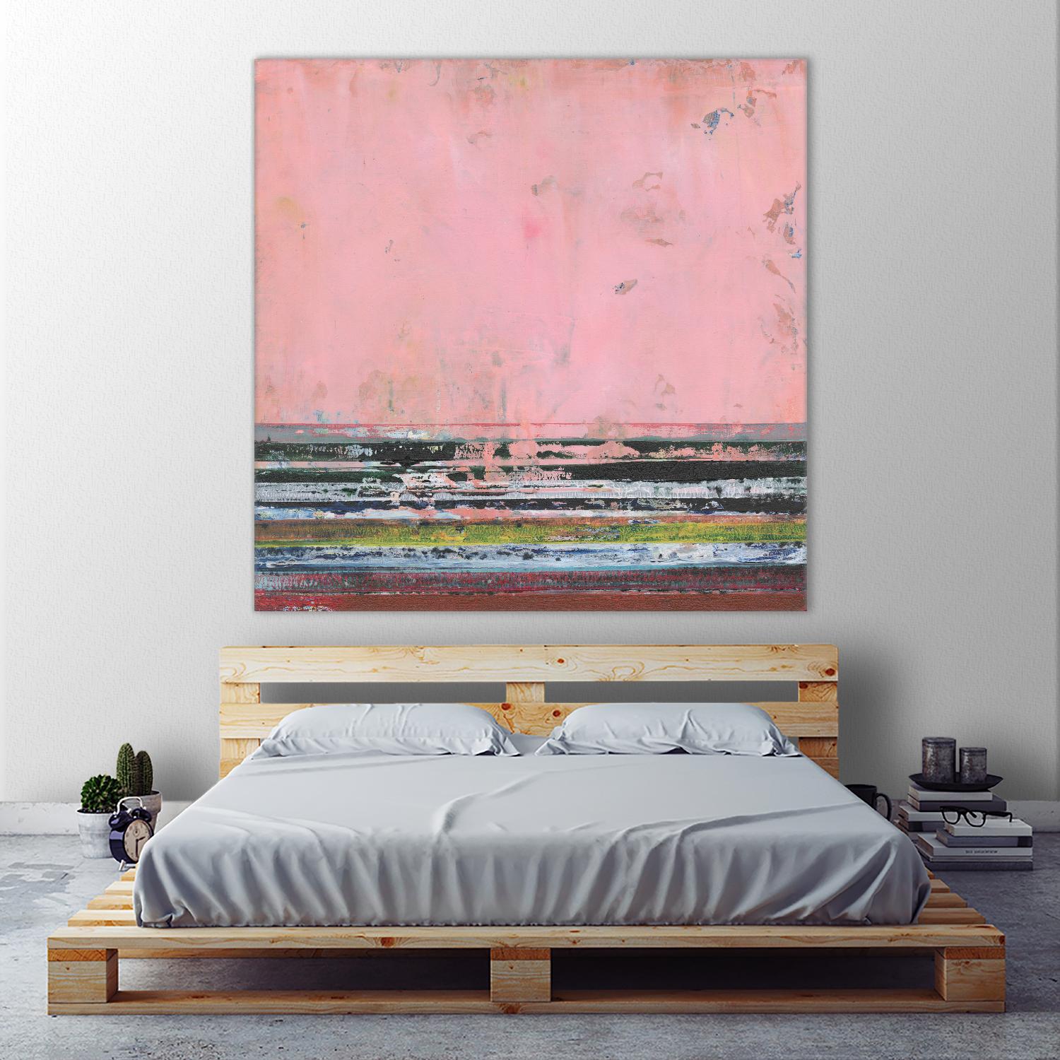 Surreal Horizons II by Jodi Fuchs on GIANT ART - pink abstract abstract