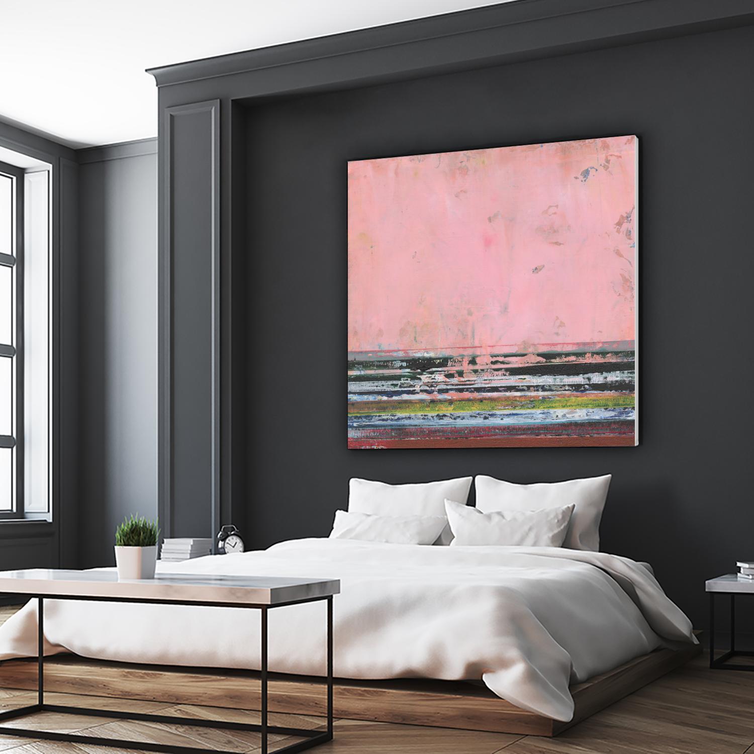 Surreal Horizons II by Jodi Fuchs on GIANT ART - pink abstract abstract