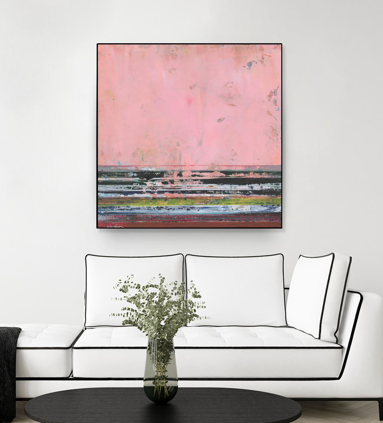 Surreal Horizons II by Jodi Fuchs on GIANT ART - pink abstract abstract