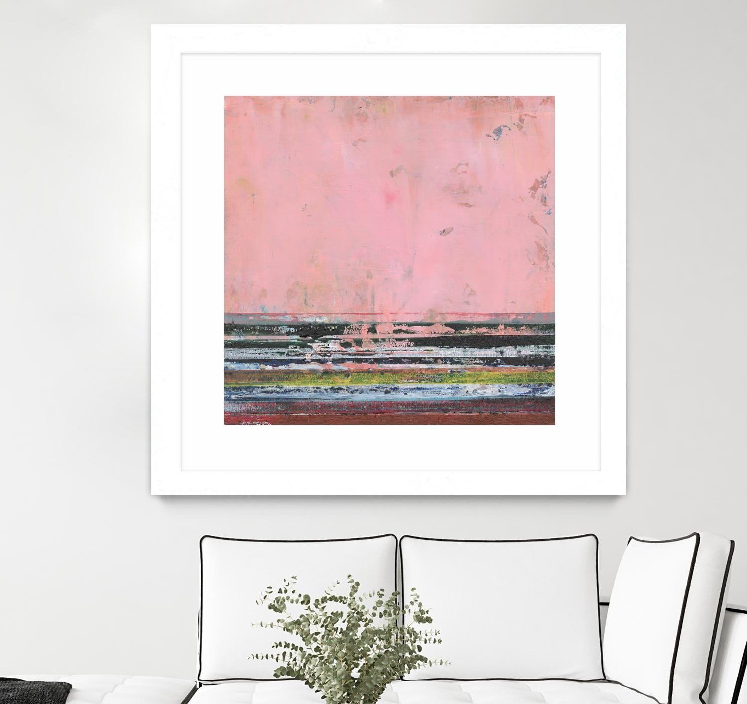Surreal Horizons II by Jodi Fuchs on GIANT ART - pink abstract abstract