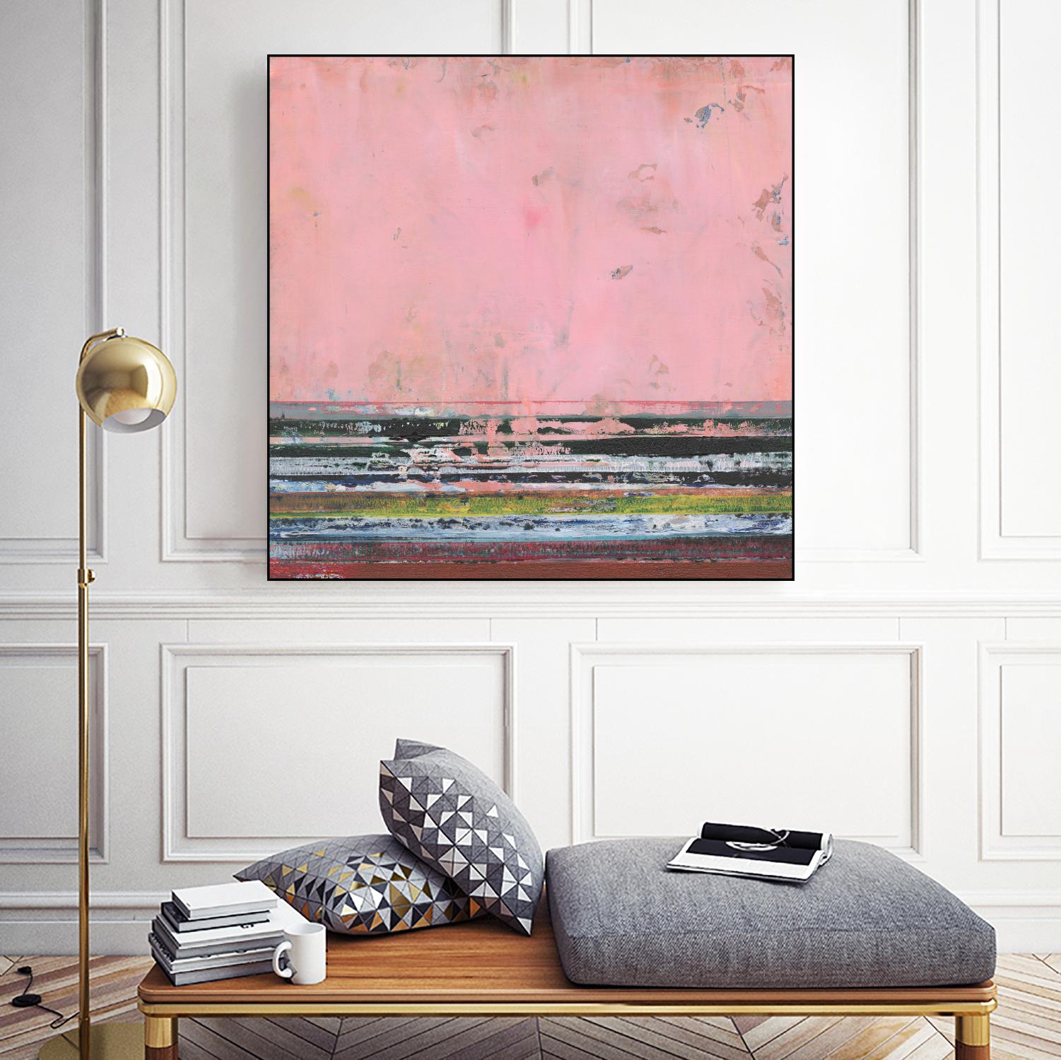 Surreal Horizons II by Jodi Fuchs on GIANT ART - pink abstract abstract