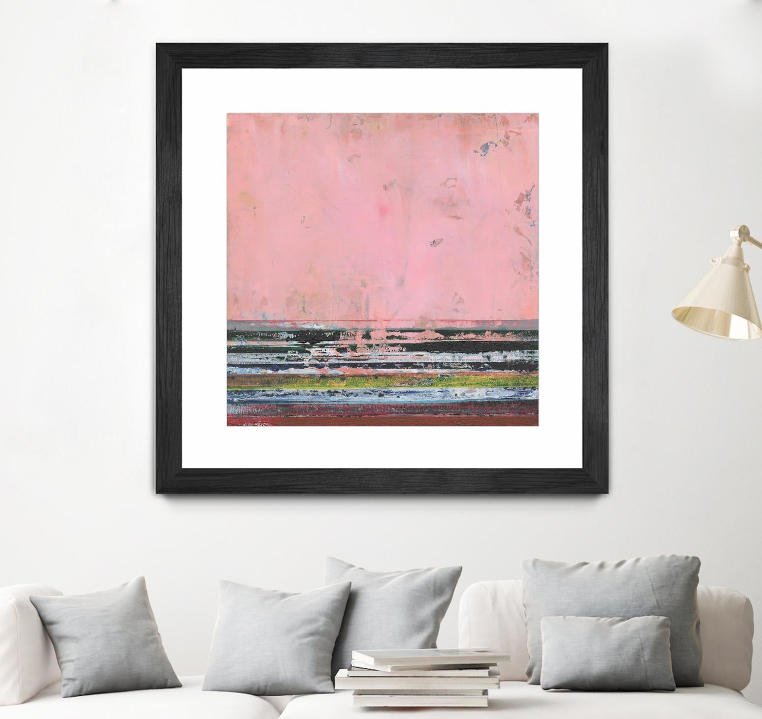 Surreal Horizons II by Jodi Fuchs on GIANT ART - pink abstract abstract
