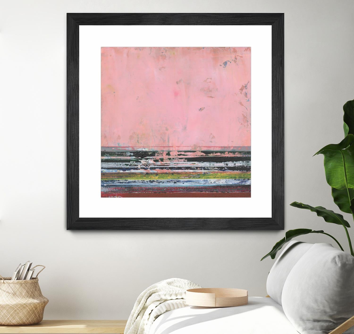 Surreal Horizons II by Jodi Fuchs on GIANT ART - pink abstract abstract