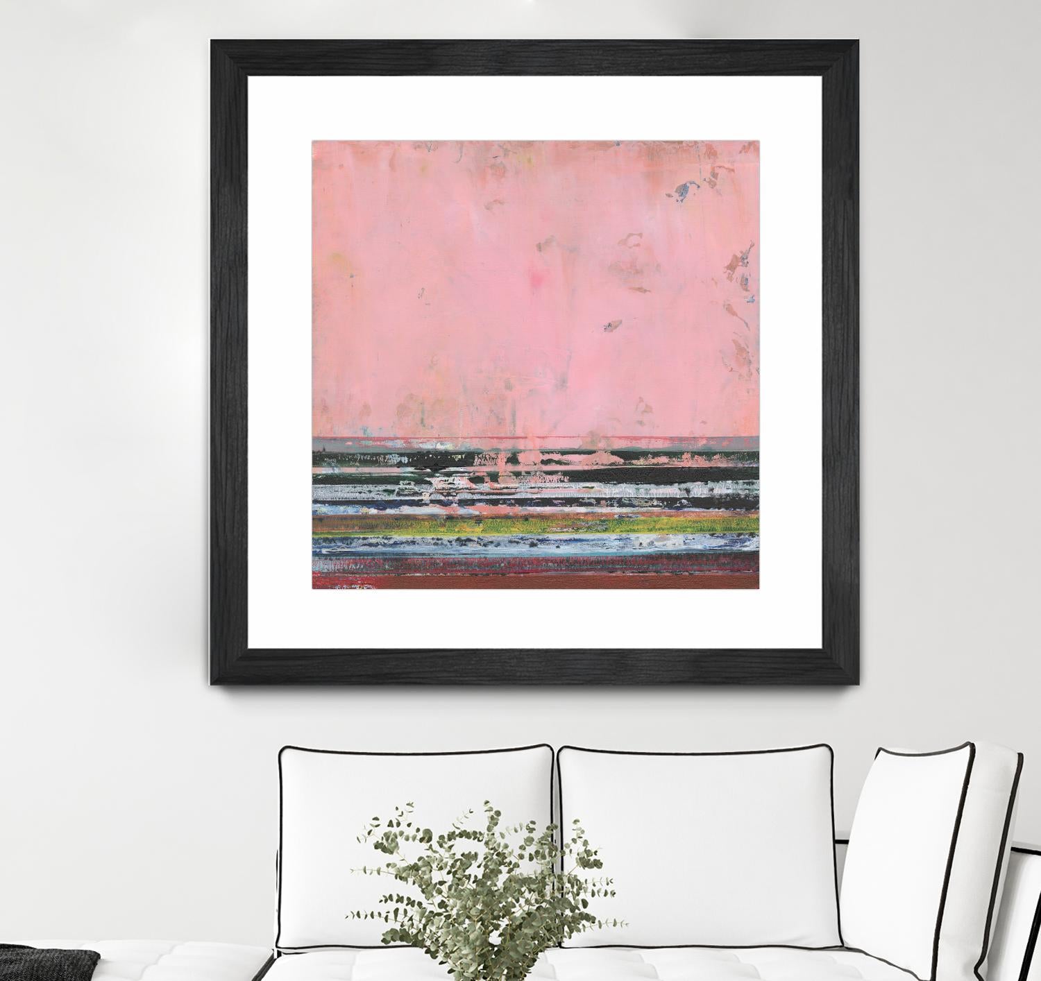 Surreal Horizons II by Jodi Fuchs on GIANT ART - pink abstract abstract