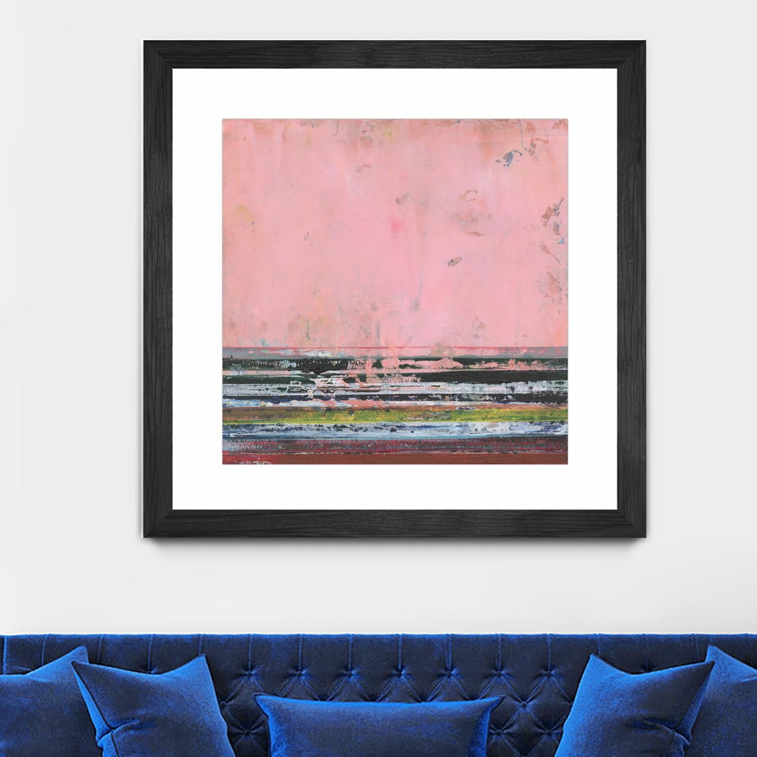 Surreal Horizons II by Jodi Fuchs on GIANT ART - pink abstract abstract