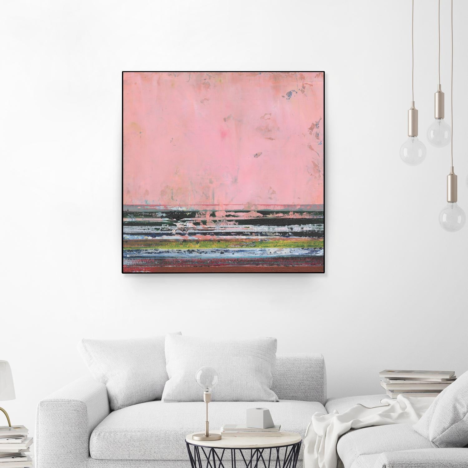 Surreal Horizons II by Jodi Fuchs on GIANT ART - pink abstract abstract