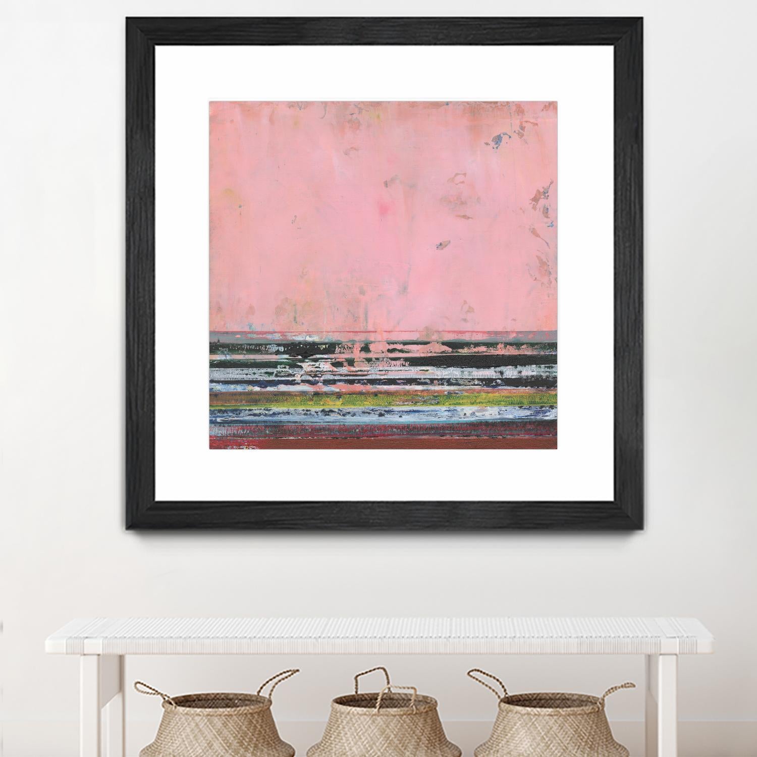 Surreal Horizons II by Jodi Fuchs on GIANT ART - pink abstract abstract