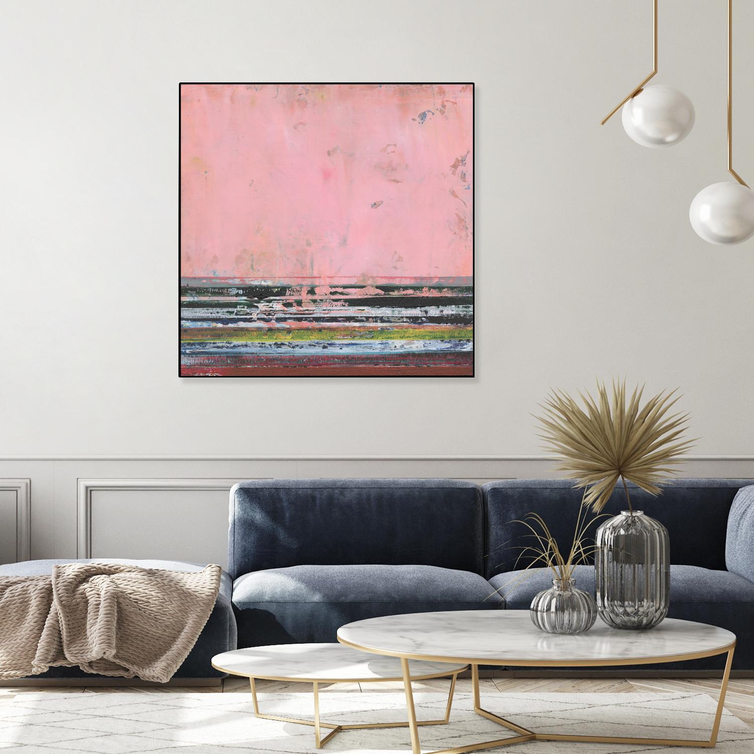 Surreal Horizons II by Jodi Fuchs on GIANT ART - pink abstract abstract