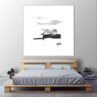 Cotton Scraps I by Melissa Wang on GIANT ART - white abstract abstract