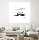 Cotton Scraps I by Melissa Wang on GIANT ART - white abstract abstract