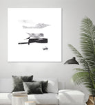 Cotton Scraps I by Melissa Wang on GIANT ART - white abstract abstract