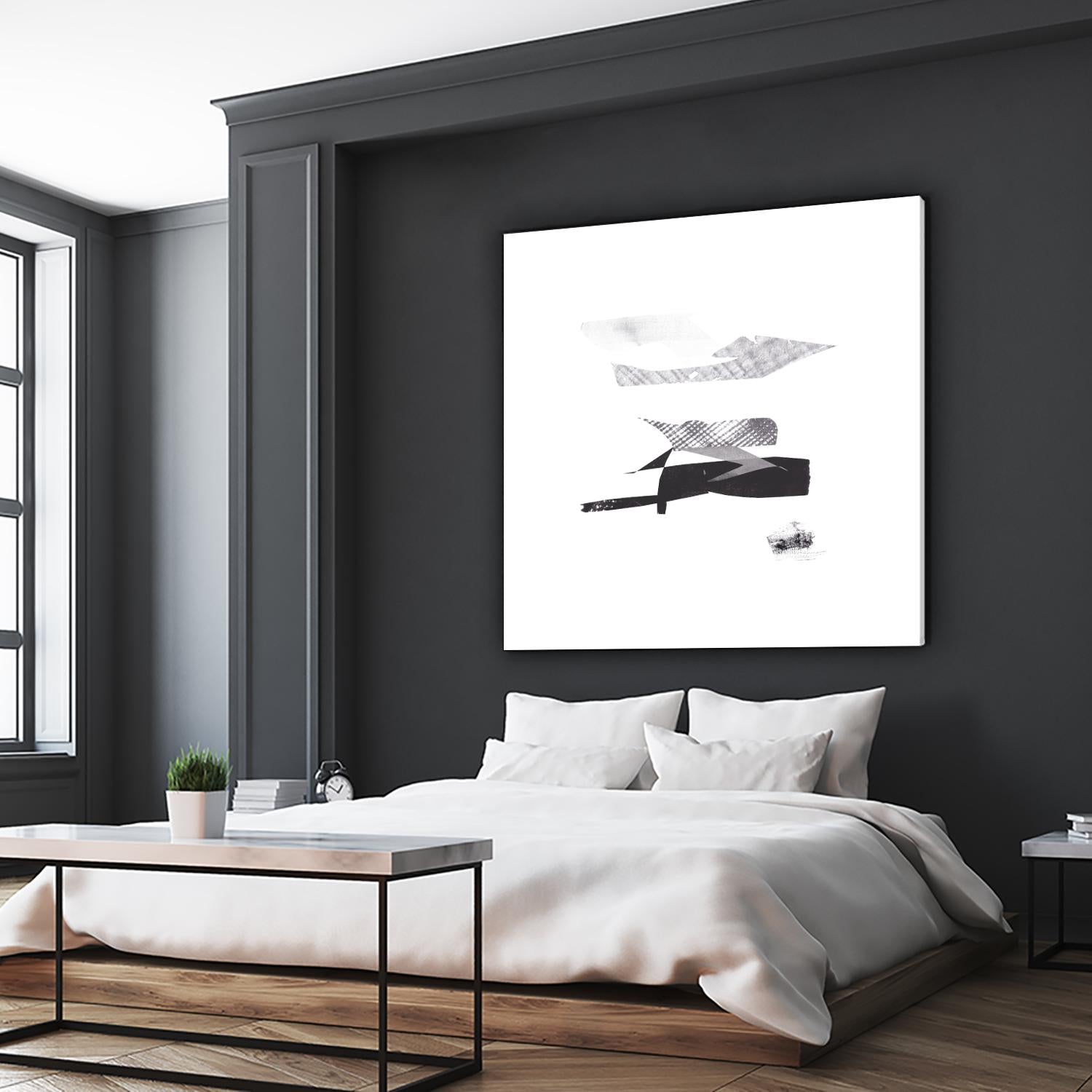 Cotton Scraps I by Melissa Wang on GIANT ART - white abstract abstract