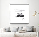 Cotton Scraps I by Melissa Wang on GIANT ART - white abstract abstract