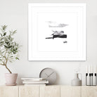 Cotton Scraps I by Melissa Wang on GIANT ART - white abstract abstract