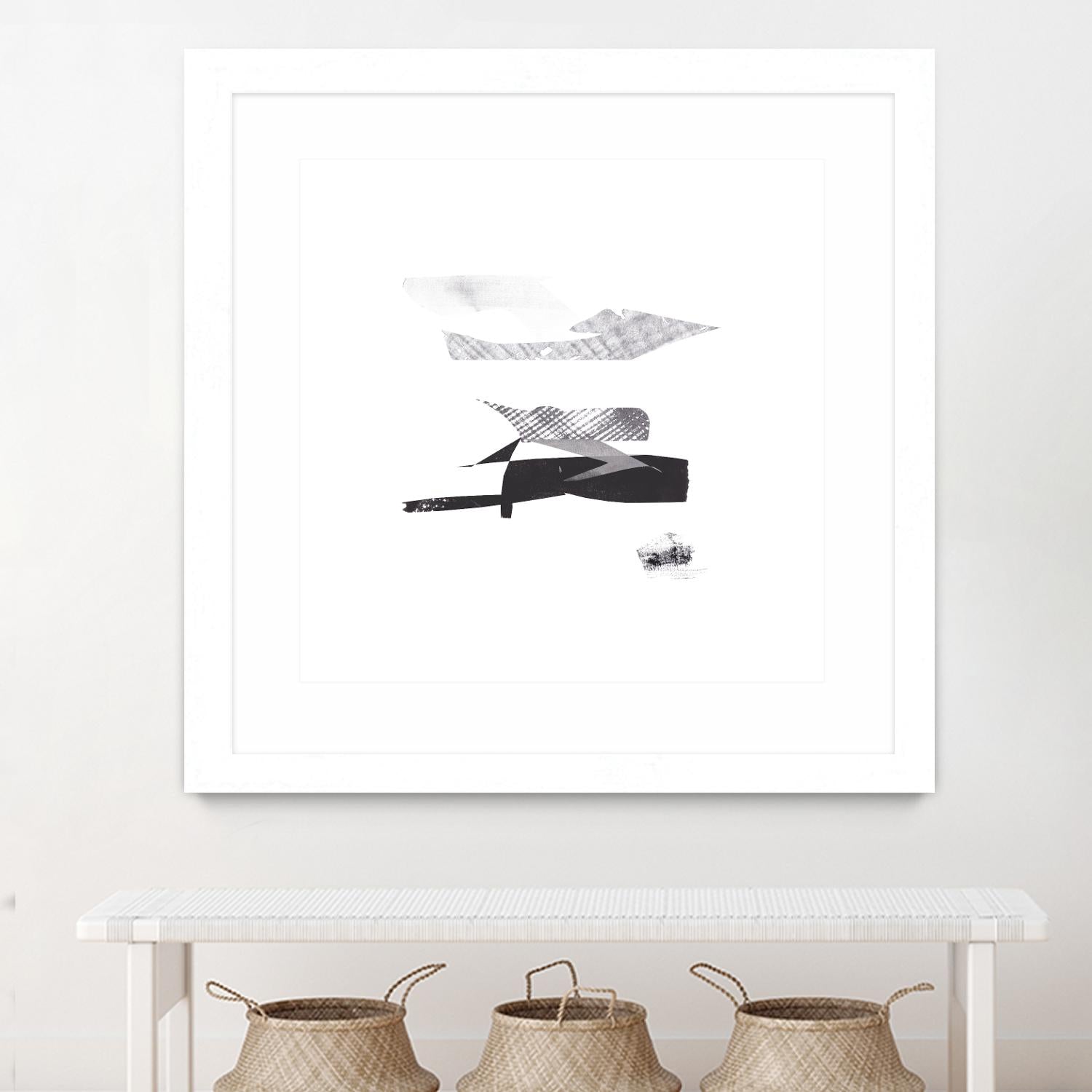 Cotton Scraps I by Melissa Wang on GIANT ART - white abstract abstract