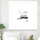 Cotton Scraps I by Melissa Wang on GIANT ART - white abstract abstract