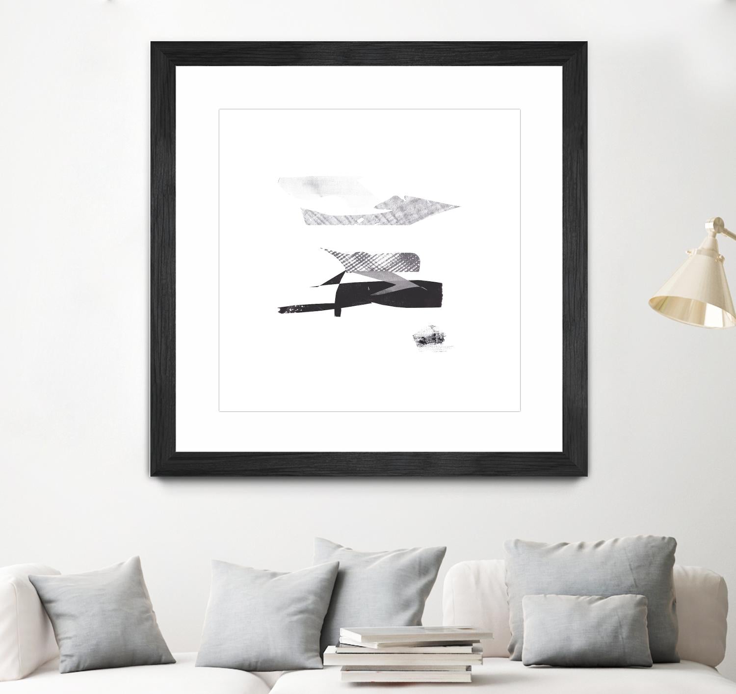 Cotton Scraps I by Melissa Wang on GIANT ART - white abstract abstract